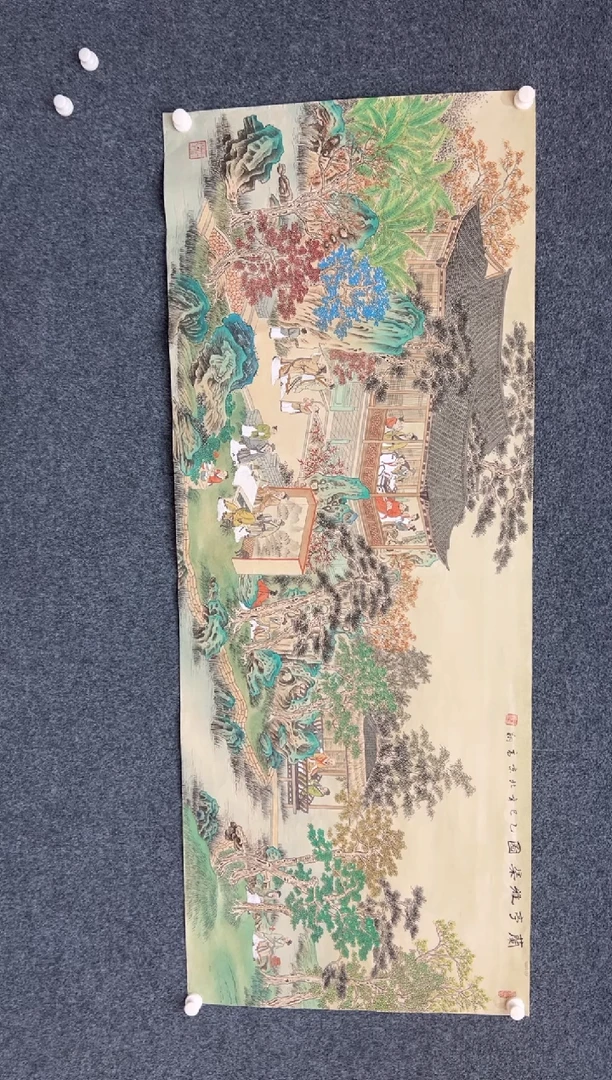 【闪购商品】国画2.23-冯高翔-6尺人物-043