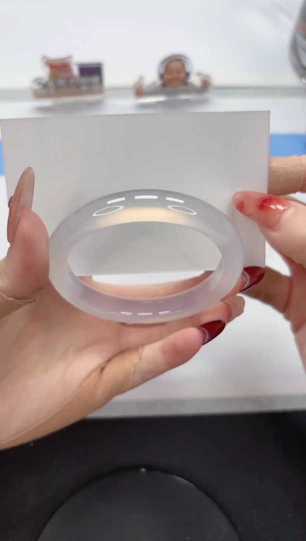 【闪购商品】石英质玉手镯未镶嵌A198-57.2