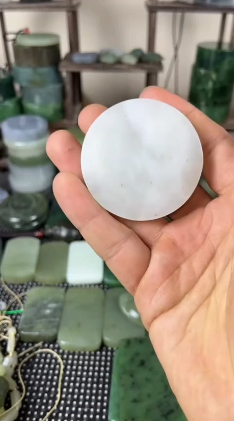 【闪购商品】和田玉珠宝半成品未镶嵌镯心