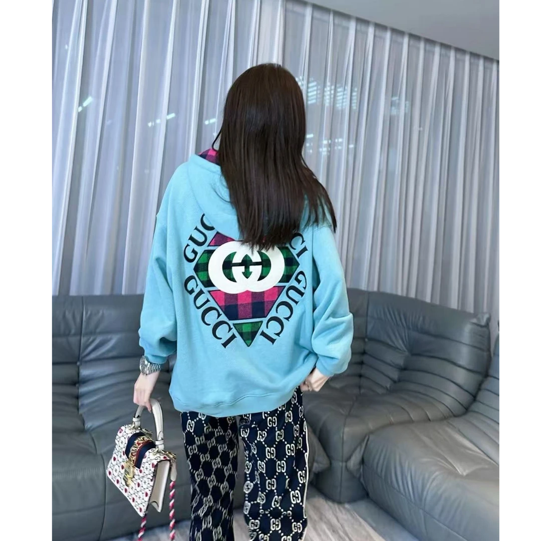 99新 GUCCI/古驰 双双臻选/vv02598/古驰卫衣/m码