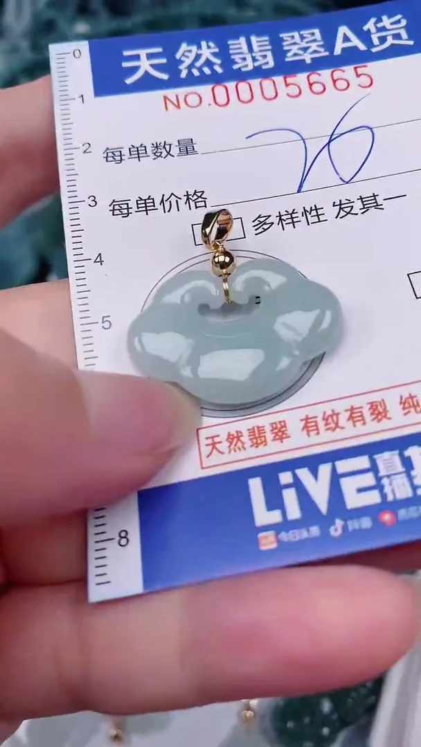 翡翠未镶嵌颈饰00005665
