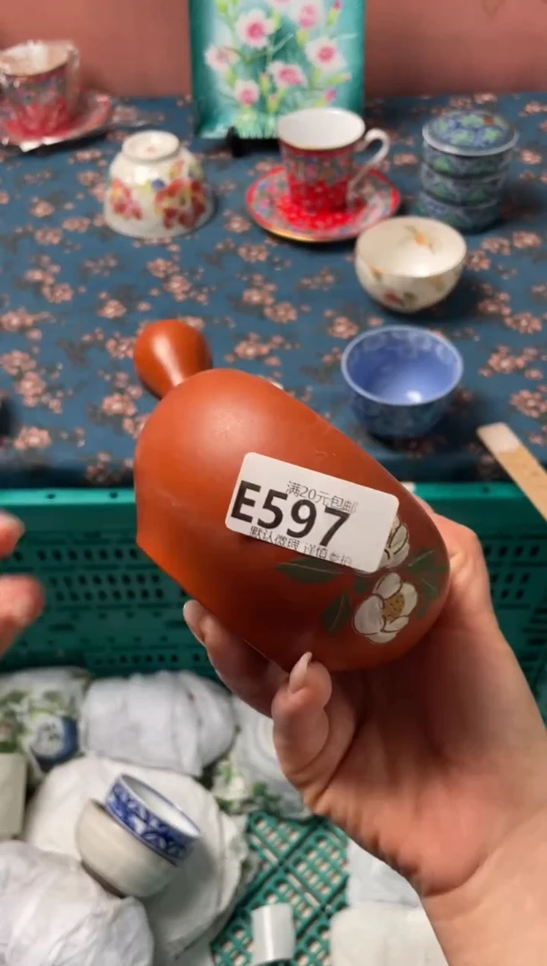 瓷片宁****师瓷器瓷器E597