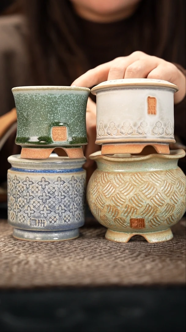 12-01-117花盆口径一组4个默认有瑕