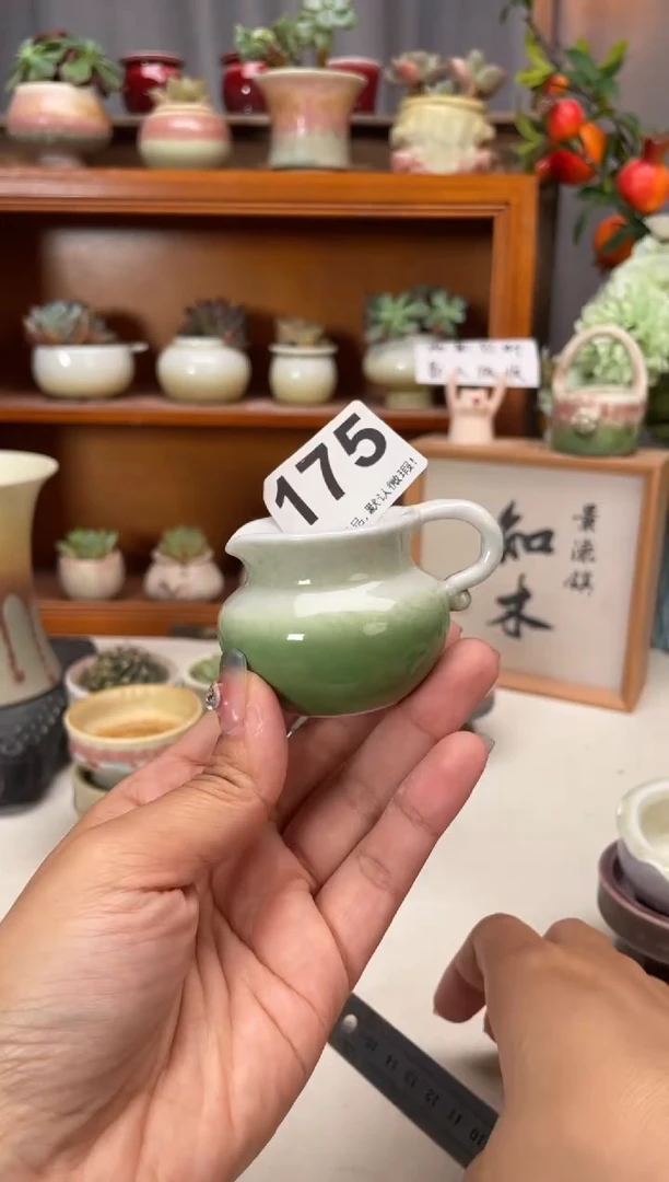 瓷片175知木小芳花盆编号