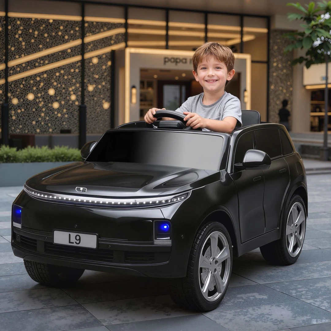 儿童电动玩具车可坐人四轮1-8岁宝宝遥控遥摆多功能充电炫酷升级