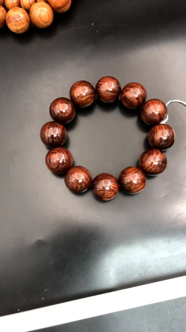 手串/手链黄花梨/降香黄檀s****u海黄野生紫油梨老料2,0毕业串