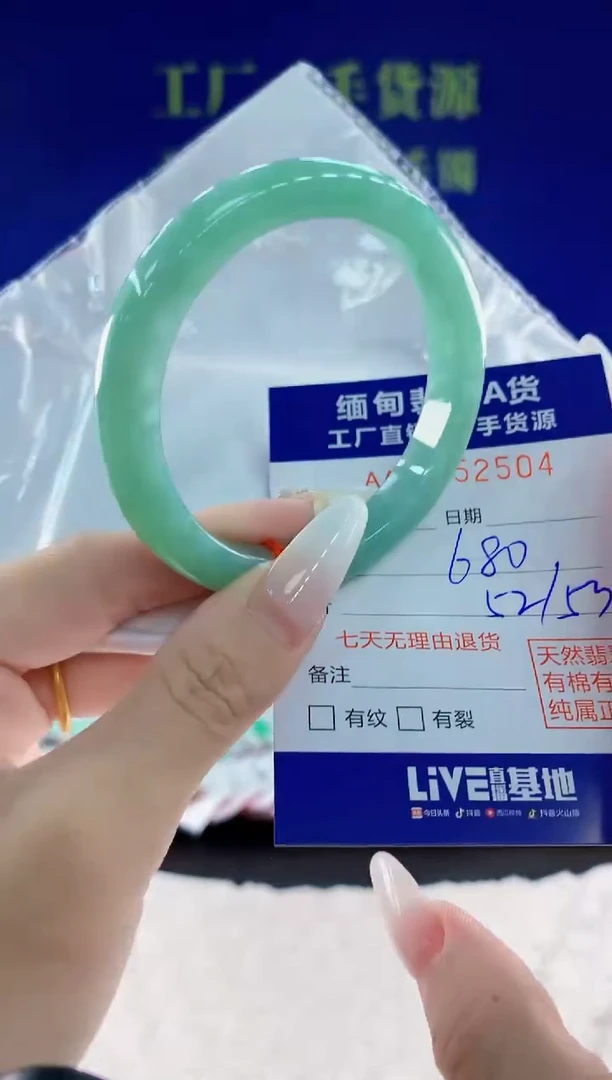 未镶嵌手镯翡翠04天然翡翠A货
