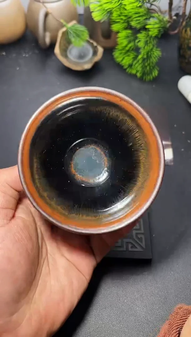 茶盏241叶紫建盏