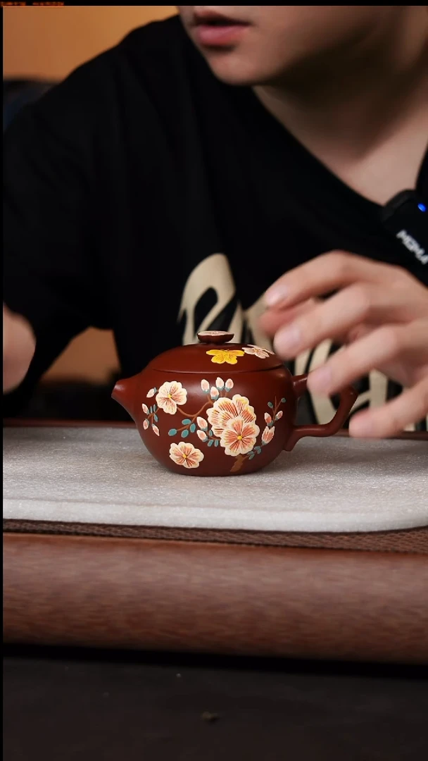 茶壶紫砂原矿主人壶