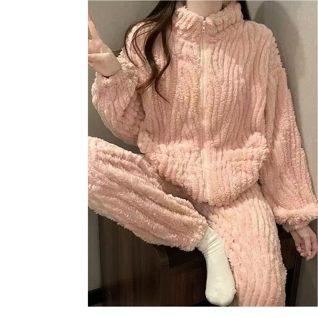 冬季女士家居服套装