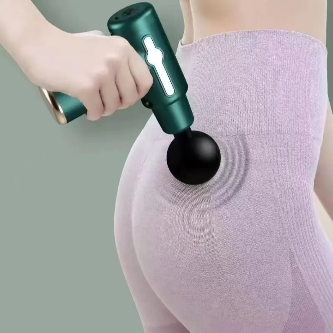 便携迷你筋膜枪送加长头小型电动按摩器肌肉放松神器