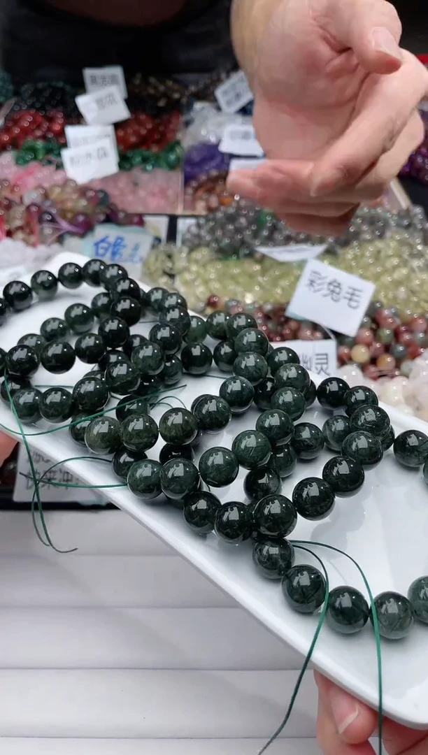 【闪购商品】水晶手链未镶嵌绿兔毛379