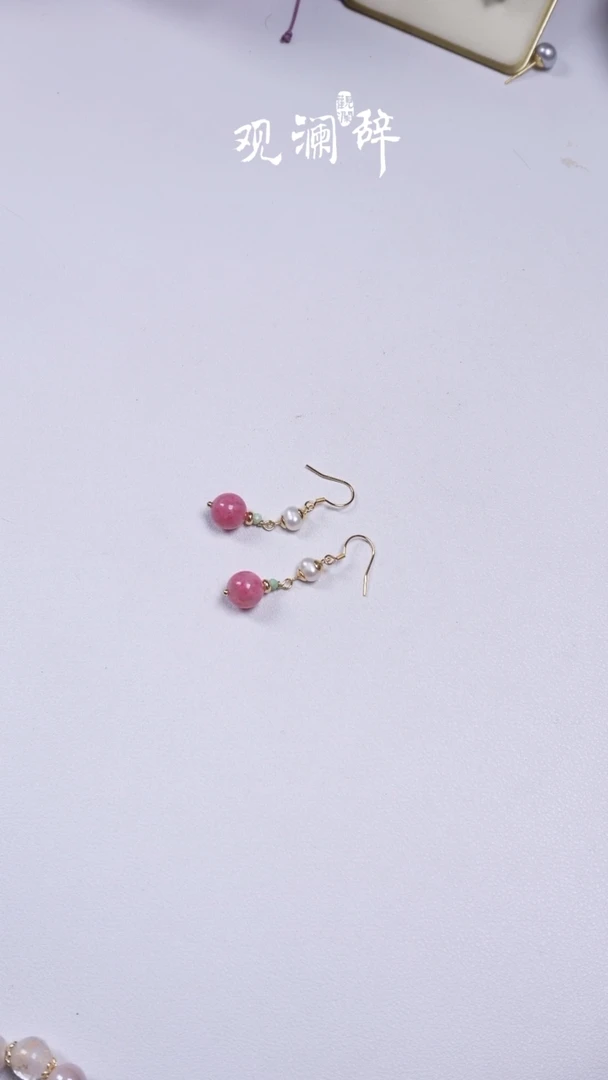 【闪购商品】水晶耳饰银S925镶嵌耳环