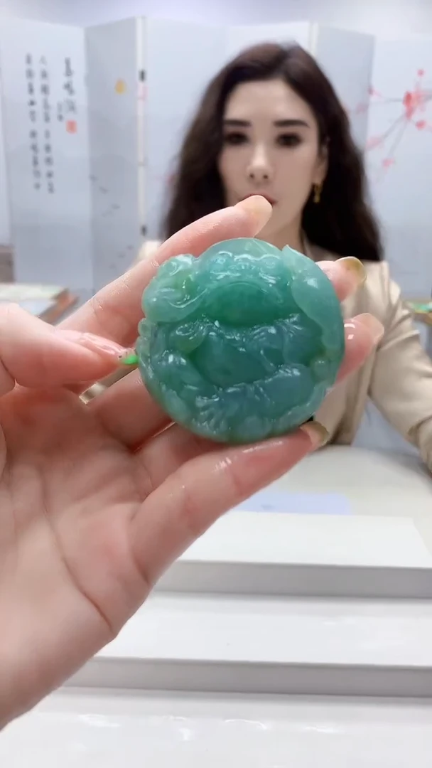 未镶嵌定制翡翠4829ry-毛货挂件99