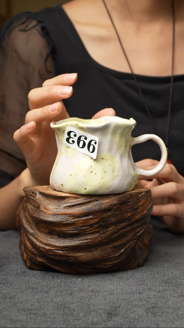杯子993景德镇手创颜色釉杯（食品级）