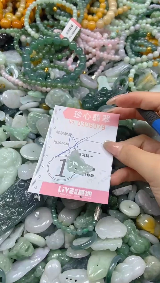 翡翠未镶嵌颈饰闪购0306079多样性发其一