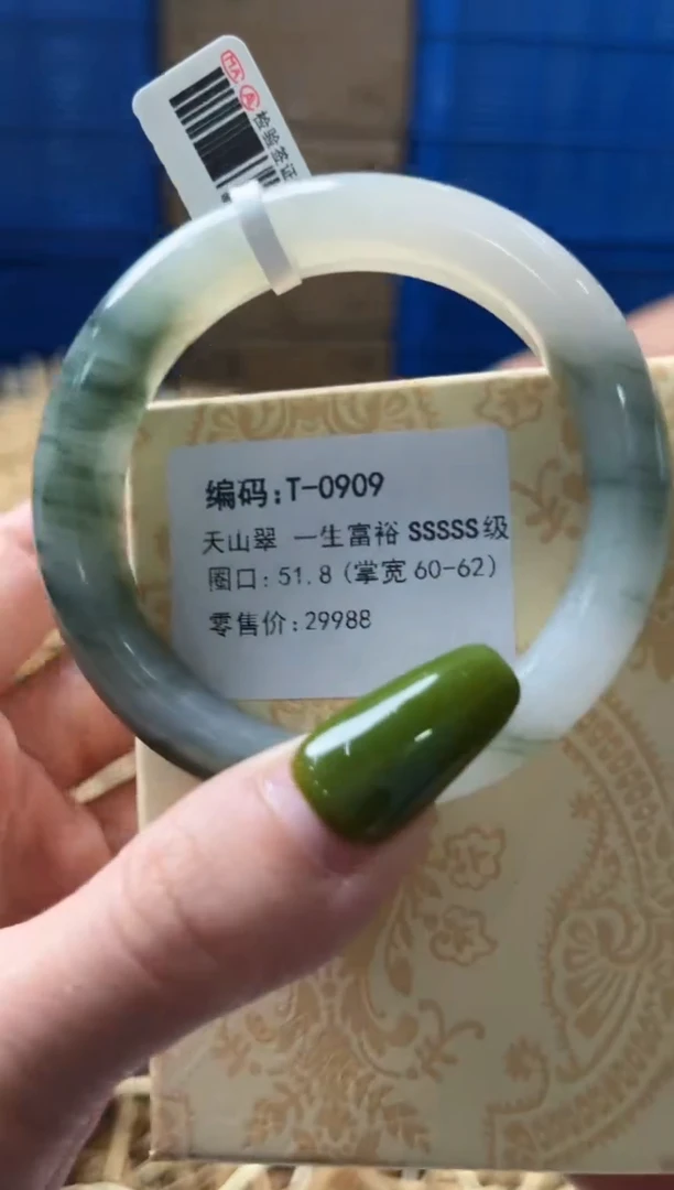 未镶嵌手镯石英质玉T0909