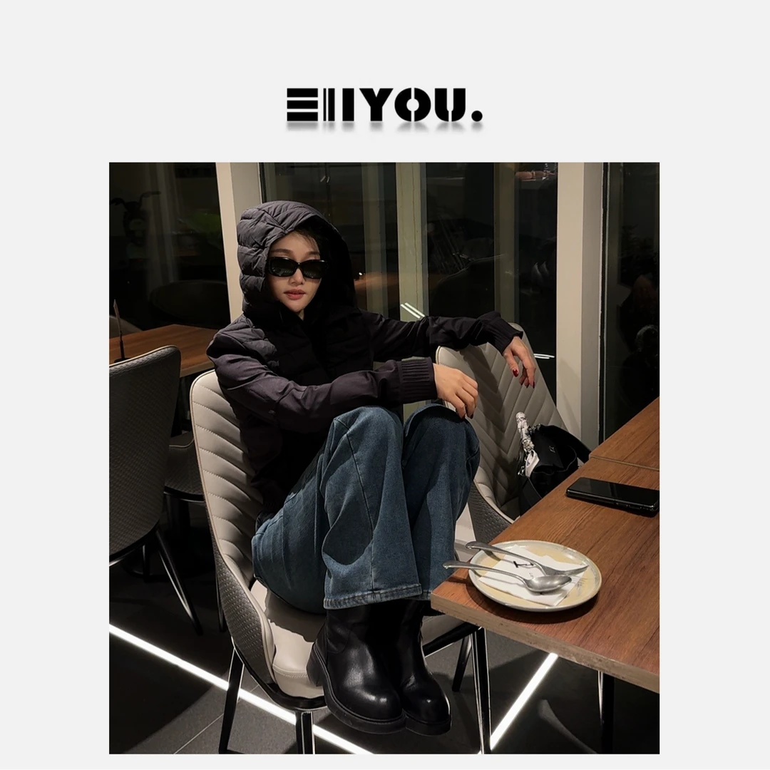 【ENYOU定制】舒适老钱连帽鹅绒羽绒服