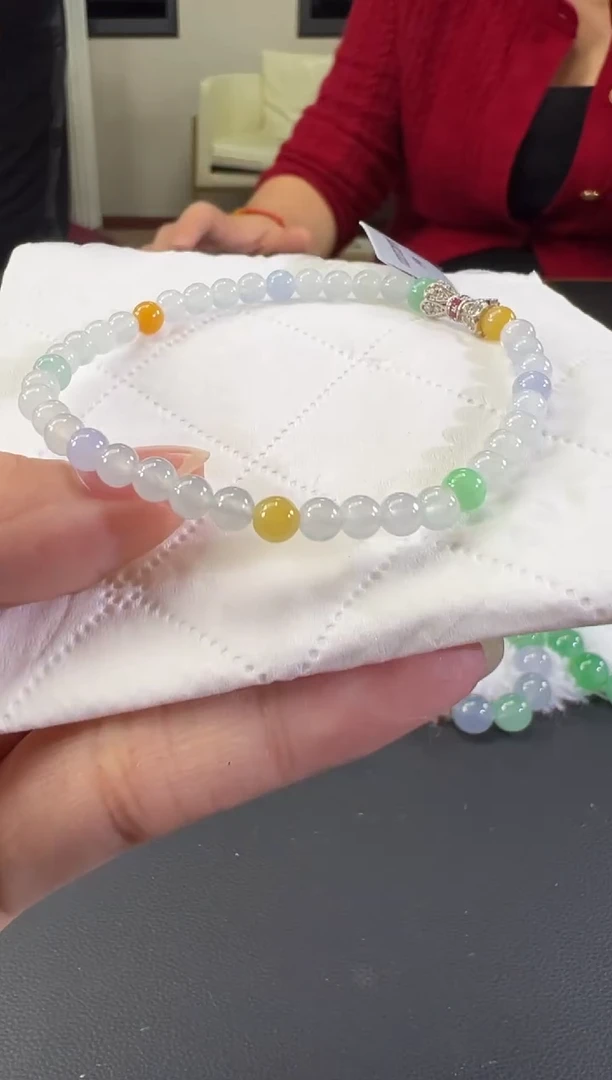 未镶嵌手串翡翠A253|780