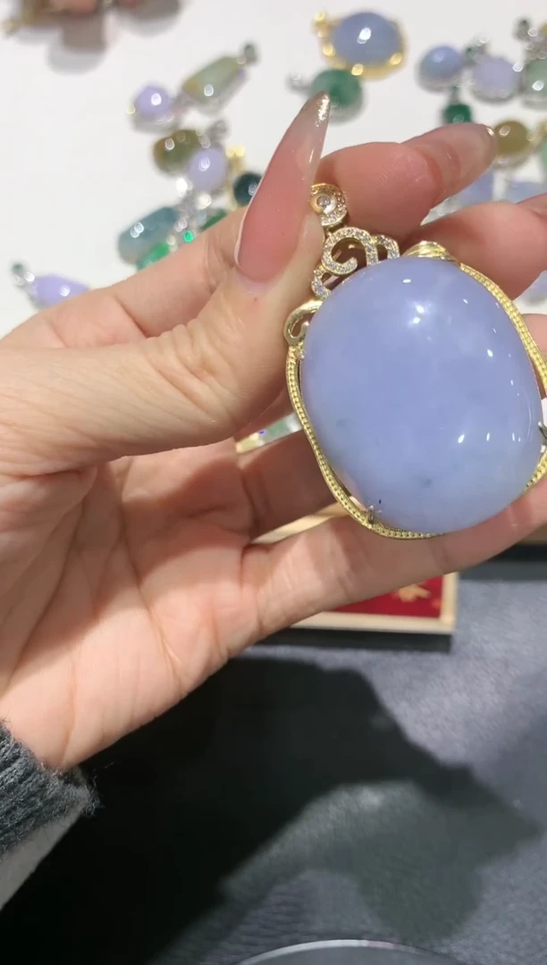 【闪购商品】翡翠吊坠(不含链)银S925镶嵌团购66