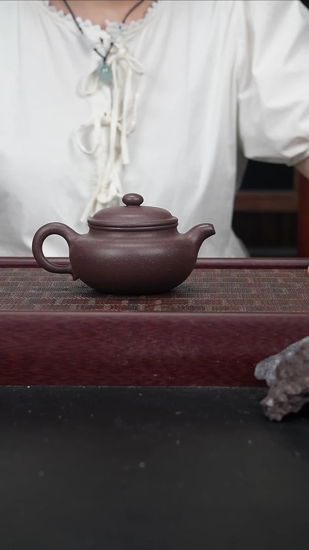 茶壶紫砂yz桃花泥 仿古200CC