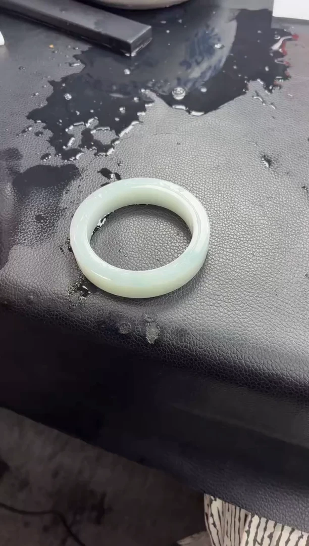 未镶嵌手镯定制翡翠小***柔DDJ4049