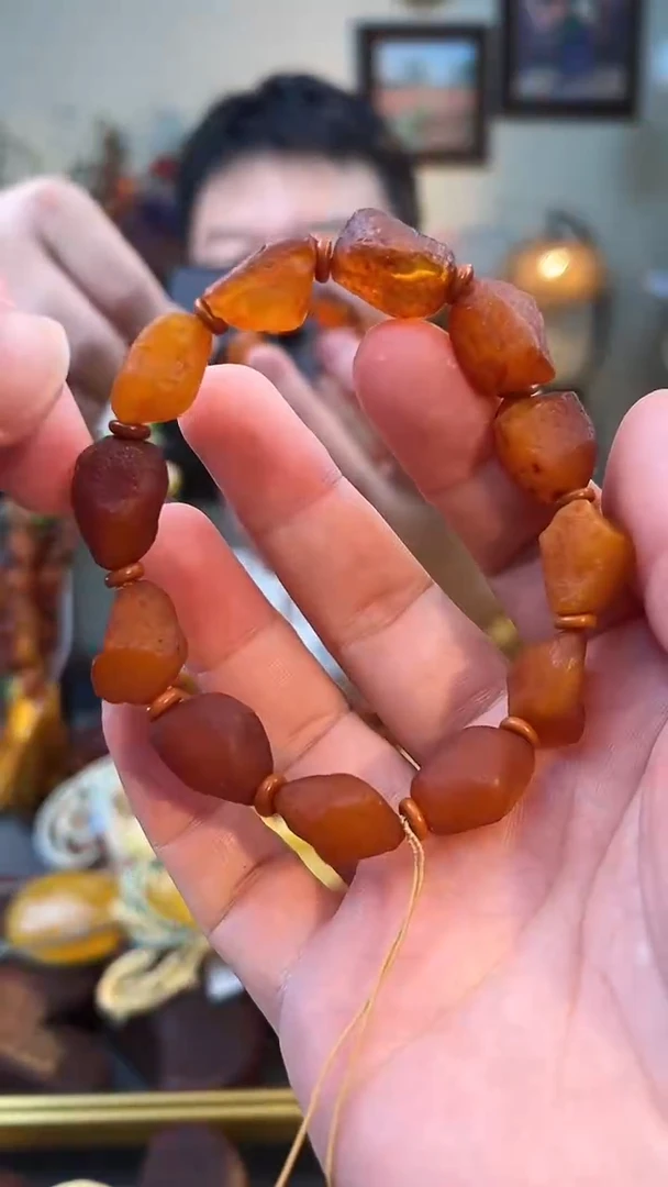 手串琥珀未镶嵌手串