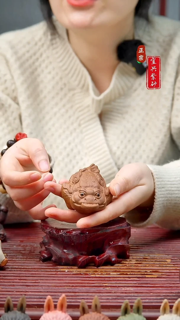 紫砂茶宠宜兴紫砂茶宠摆件