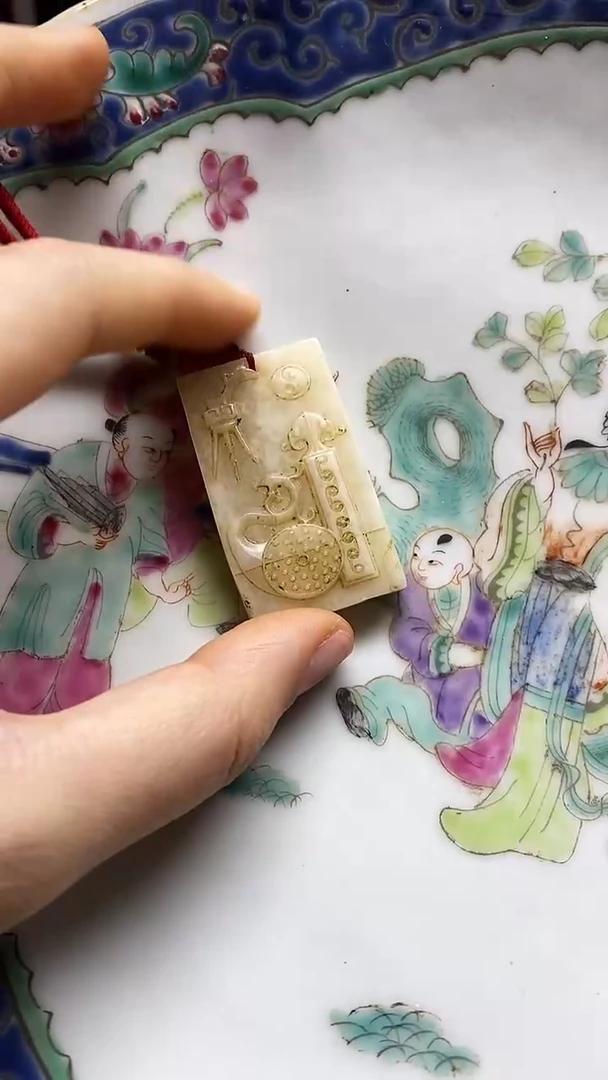 【闪购商品】瓷片瓷片瓷器 摆件1个