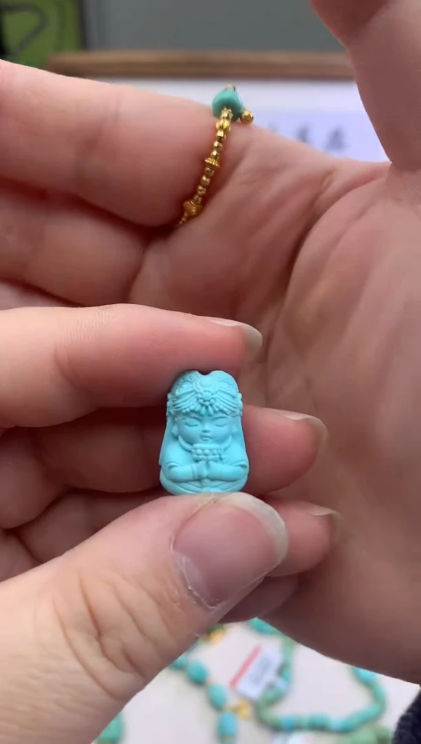 【闪购商品】绿松石雕刻未镶嵌C63雕刻