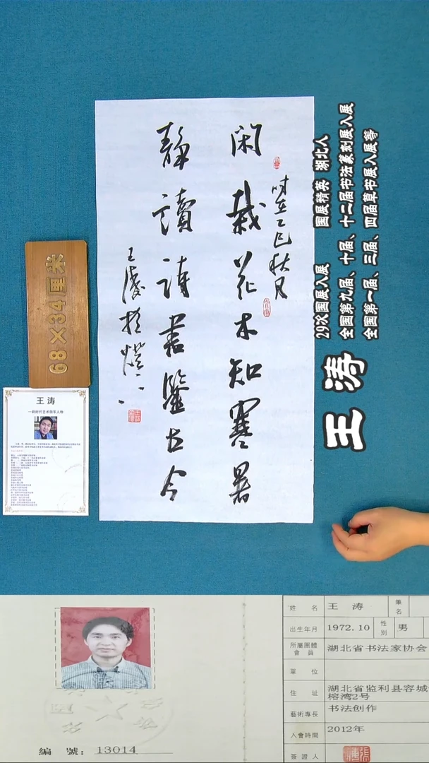书法41R王涛书法作品