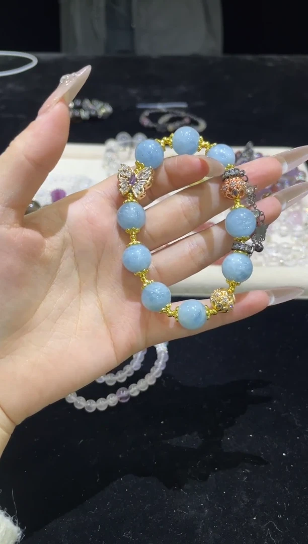 【闪购商品】水晶手链合金14浮力024