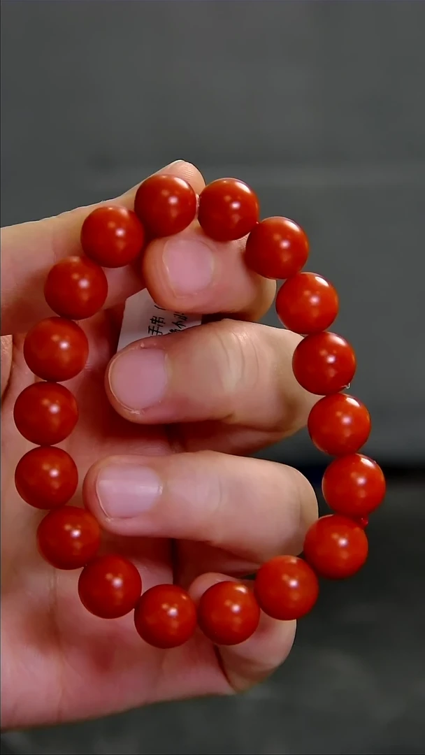 南红玛瑙手串未镶嵌030ZB0611产品一个