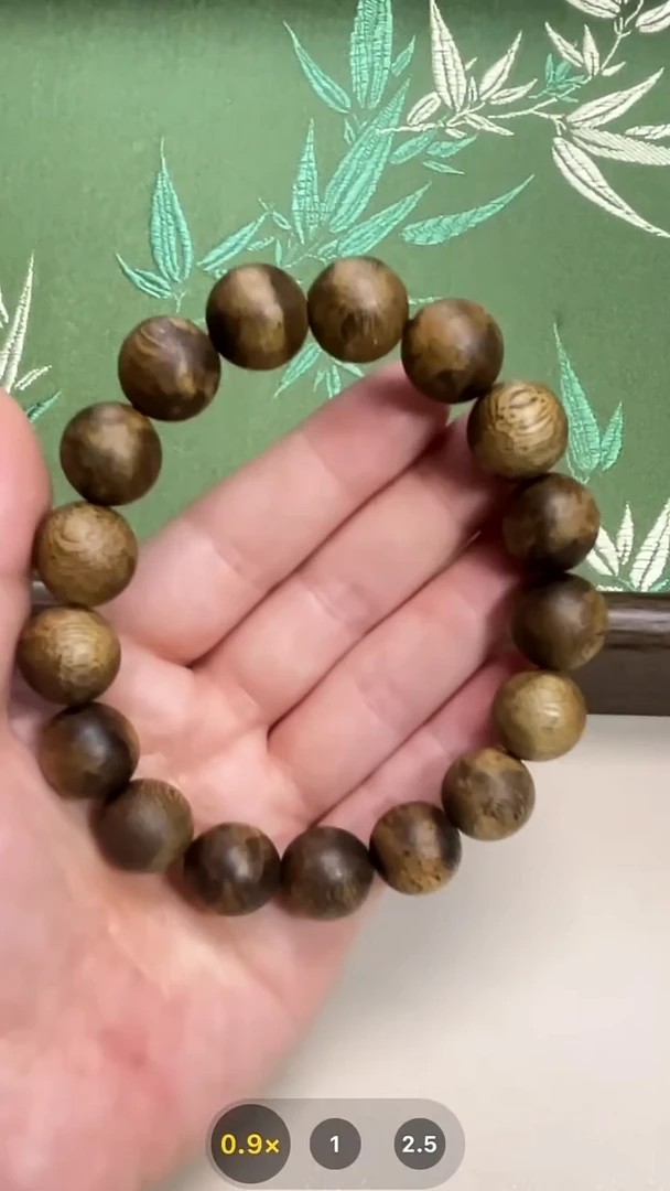 沉香手串海南种植沉香手串单圈1.3/13克