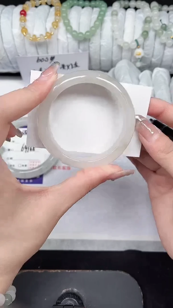 未镶嵌手镯石英质玉356-52/53