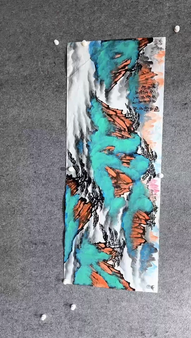 国画姜老师的作品