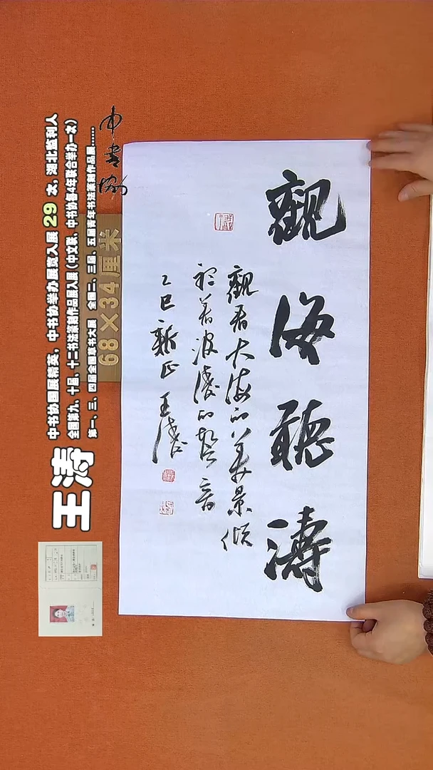 【闪购商品】书法727a王涛书法作品