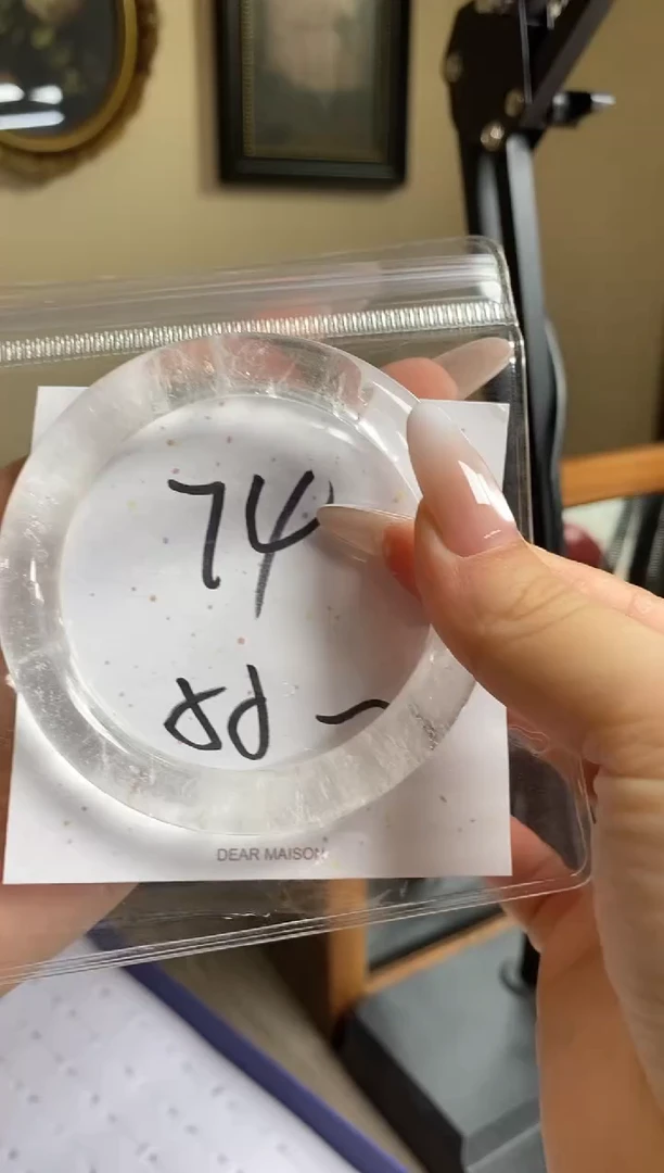 未镶嵌手镯水晶74号天然水晶默认微瑕