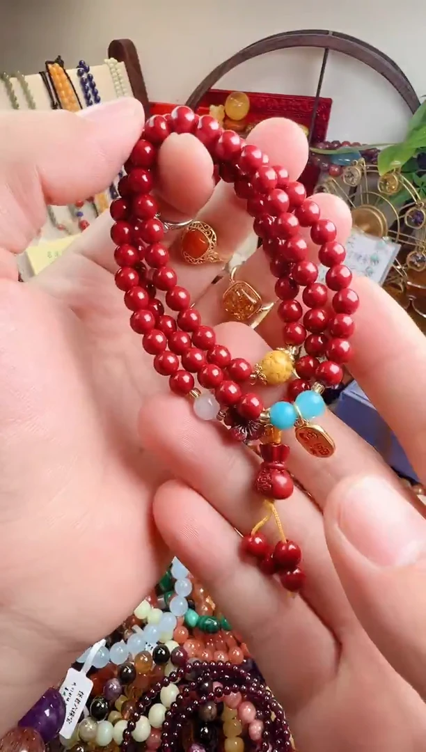 天然辰砂马*宁一物一件）000592