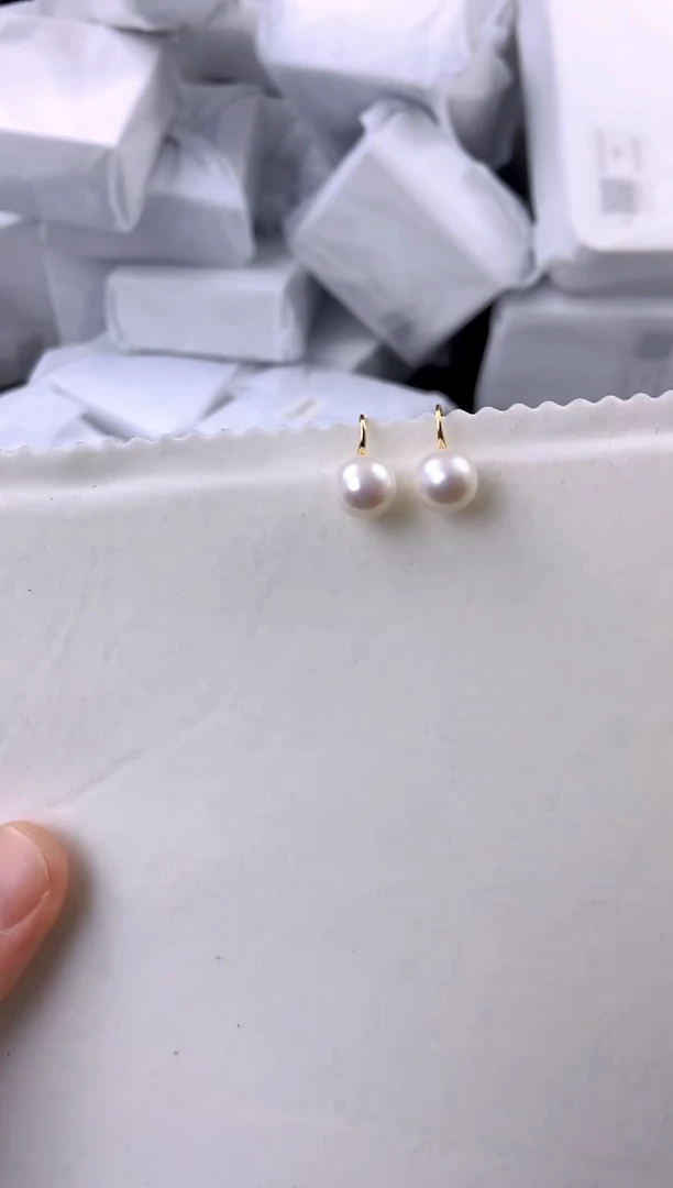 未镶嵌耳饰淡水珍珠ed1033