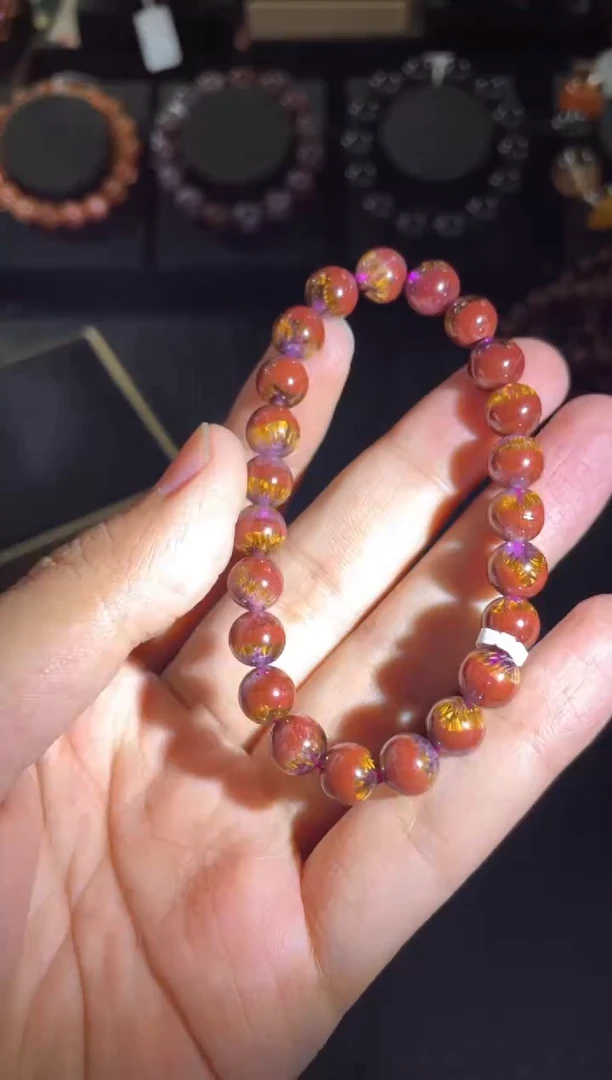 【闪购商品】水晶手链未镶嵌极光单圈A8（多样性发其一）