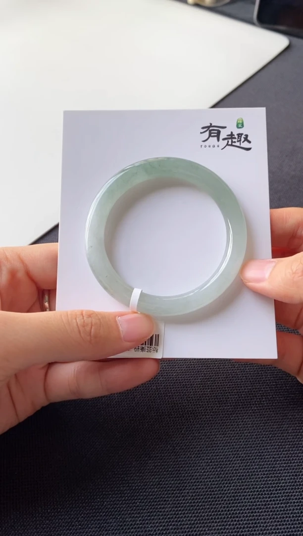 未镶嵌手镯翡翠50.9圆条