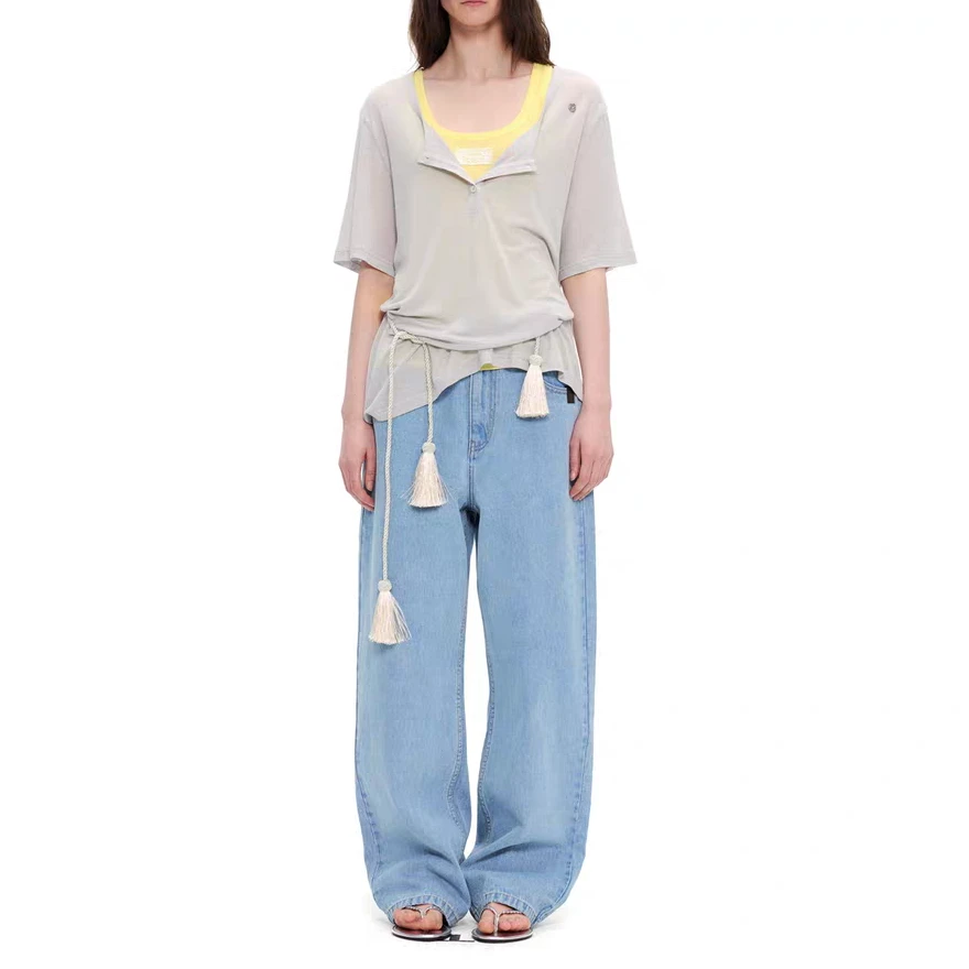 UHOO WU 设计师品牌 直筒牛仔裤 IX买手店