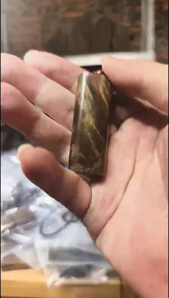 金丝楠无事牌手把件