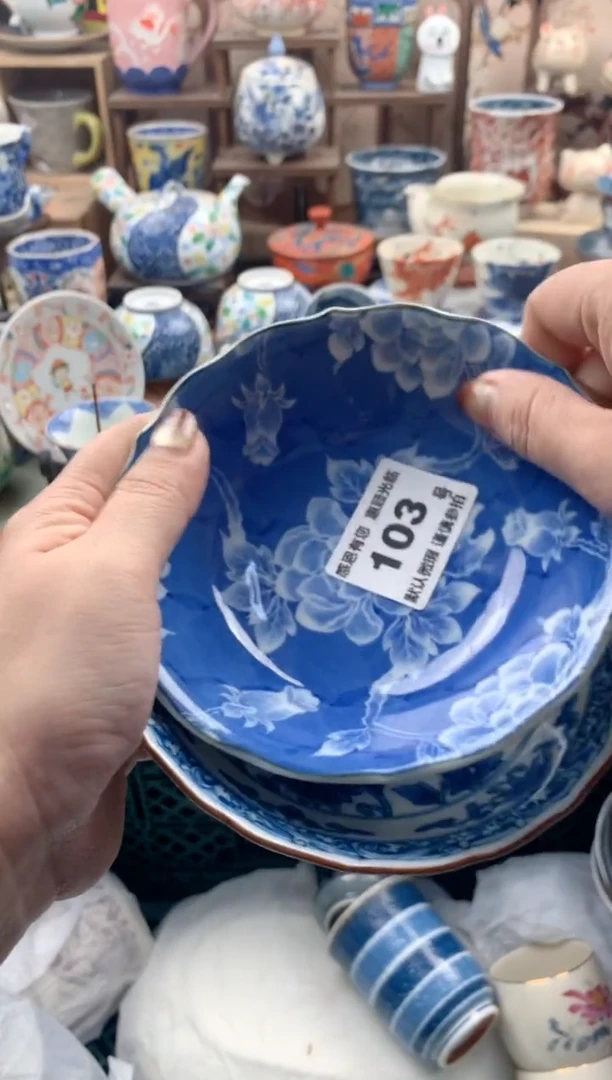 瓷片?****几103号九姑娘工艺品瓷器