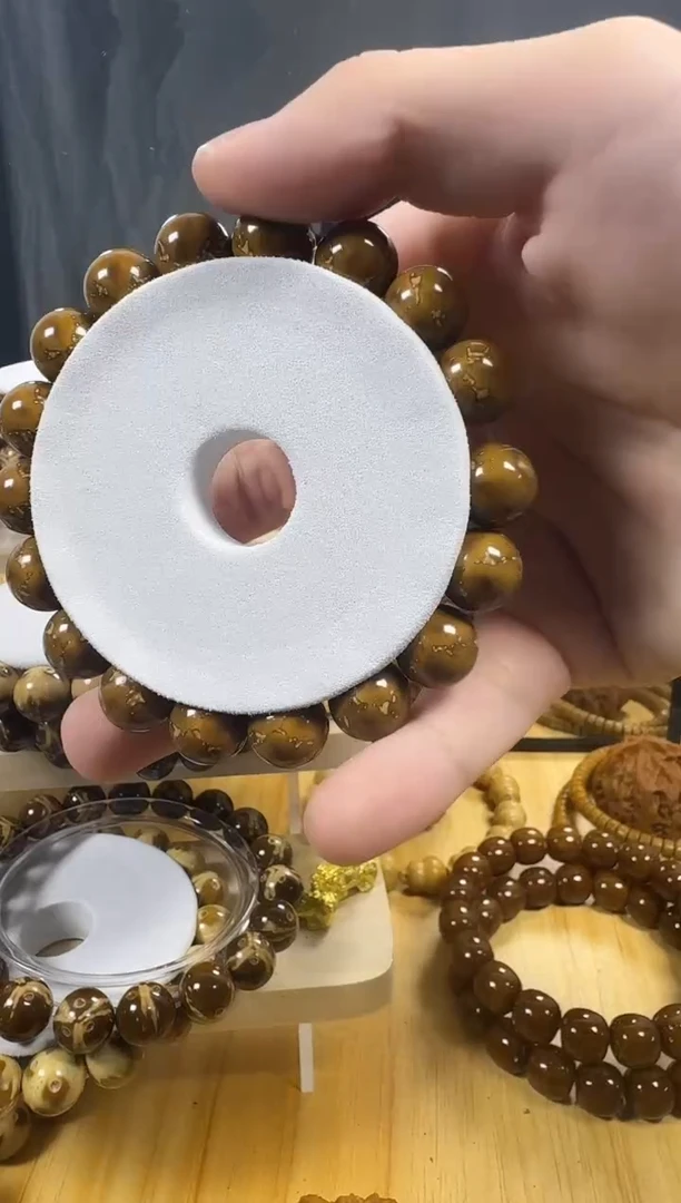 紫金鼠手串12mm大奔脸熊猫紫金鼠