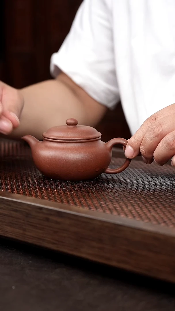 茶壶紫砂底槽清永福莲子