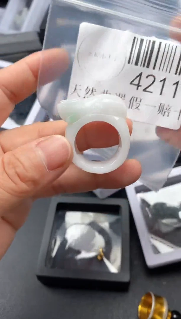 翡翠未镶嵌吊坠(不含链)4211