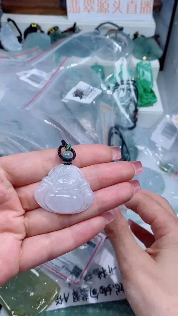 翡翠未镶嵌颈饰吊坠