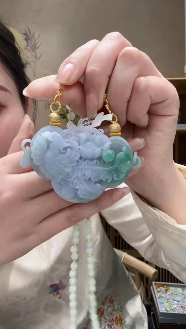 【闪购商品】翡翠耳饰未镶嵌吊坠